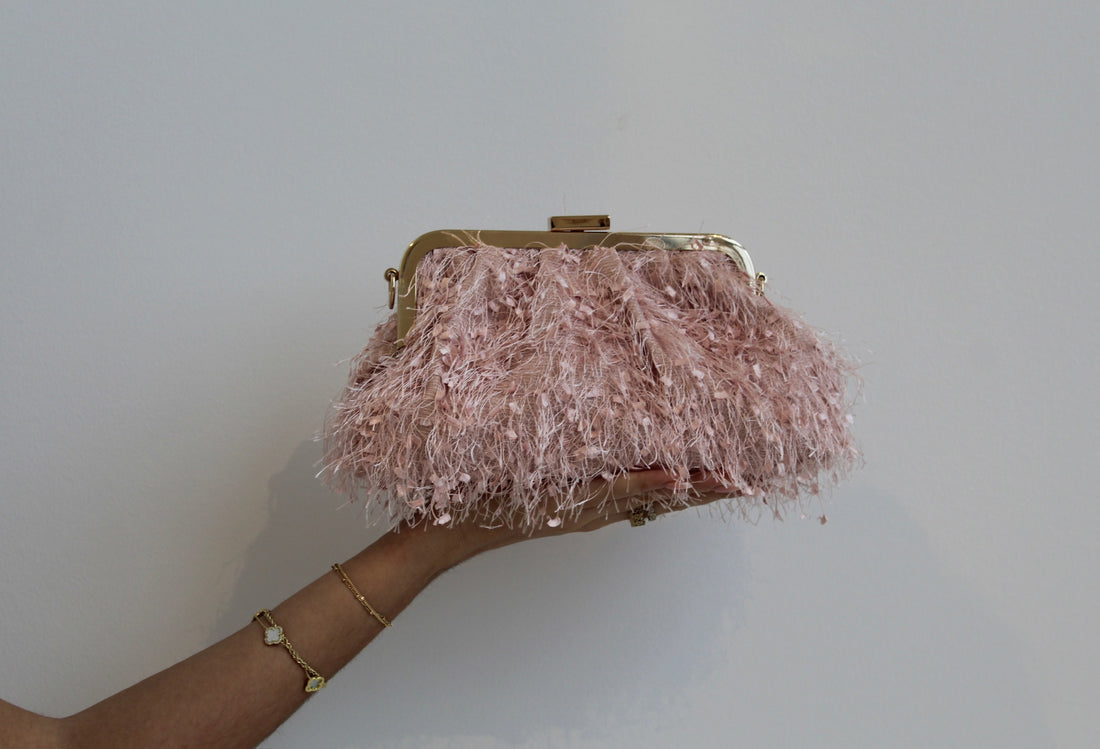 Blair Feather Bag