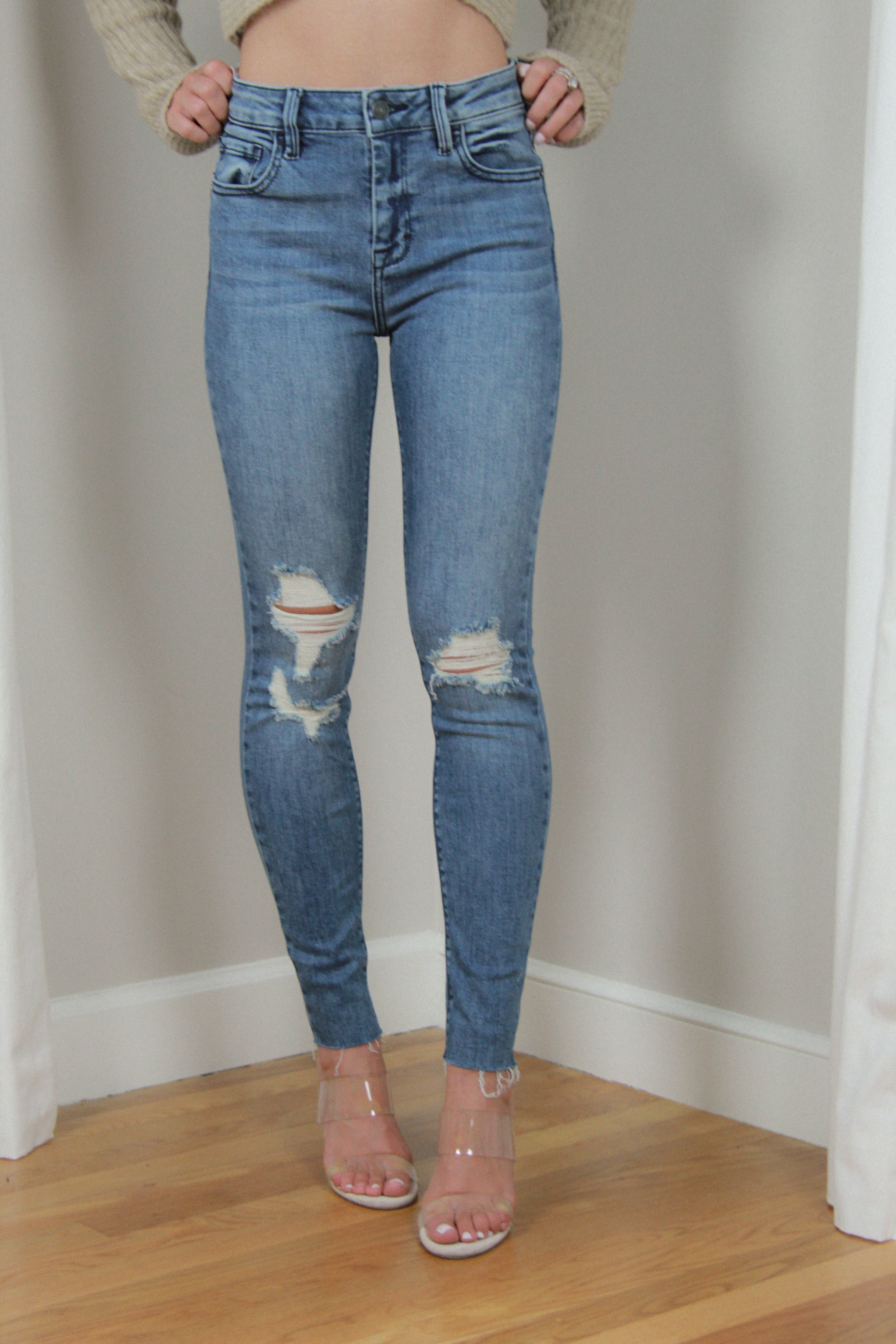 Renee Ripped Skinny Jean