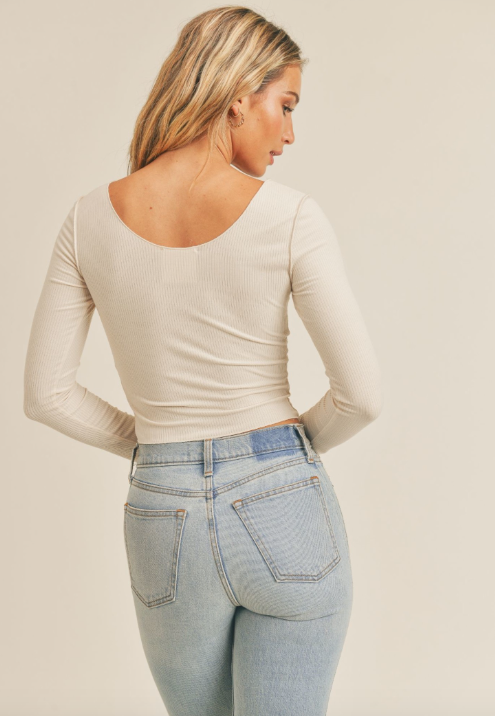 Arden Seam Detail Top