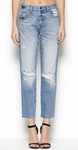 Tracey High Rise Straight Jean