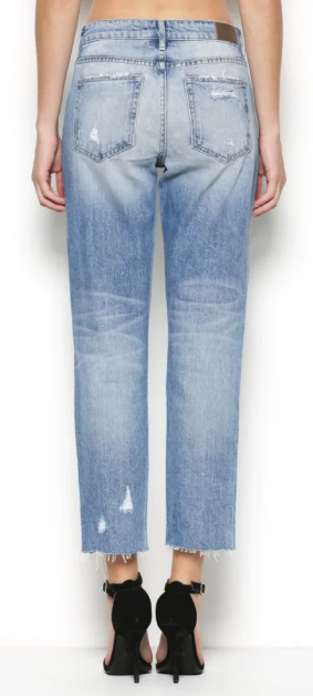 Tracey High Rise Straight Jean