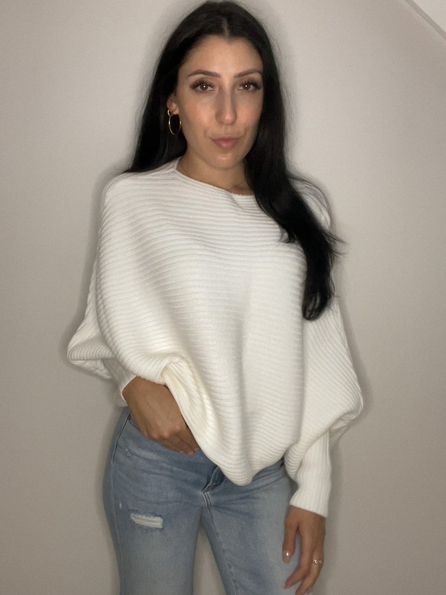 Tiffany Bateau Sweater