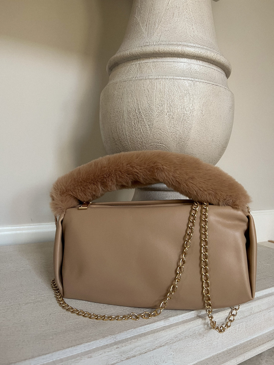 Naomi Fur Purse