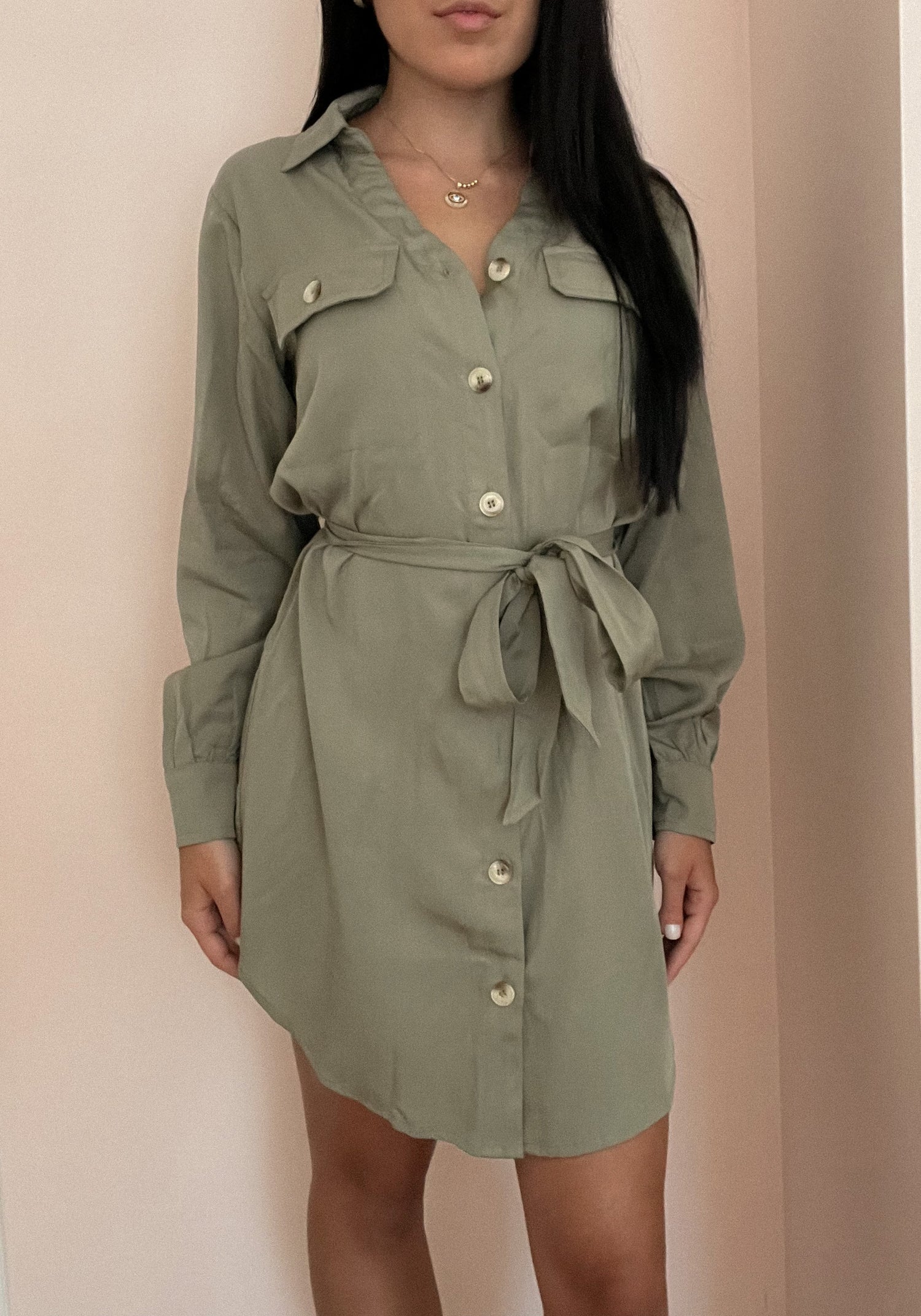 Mia Button Down Dress