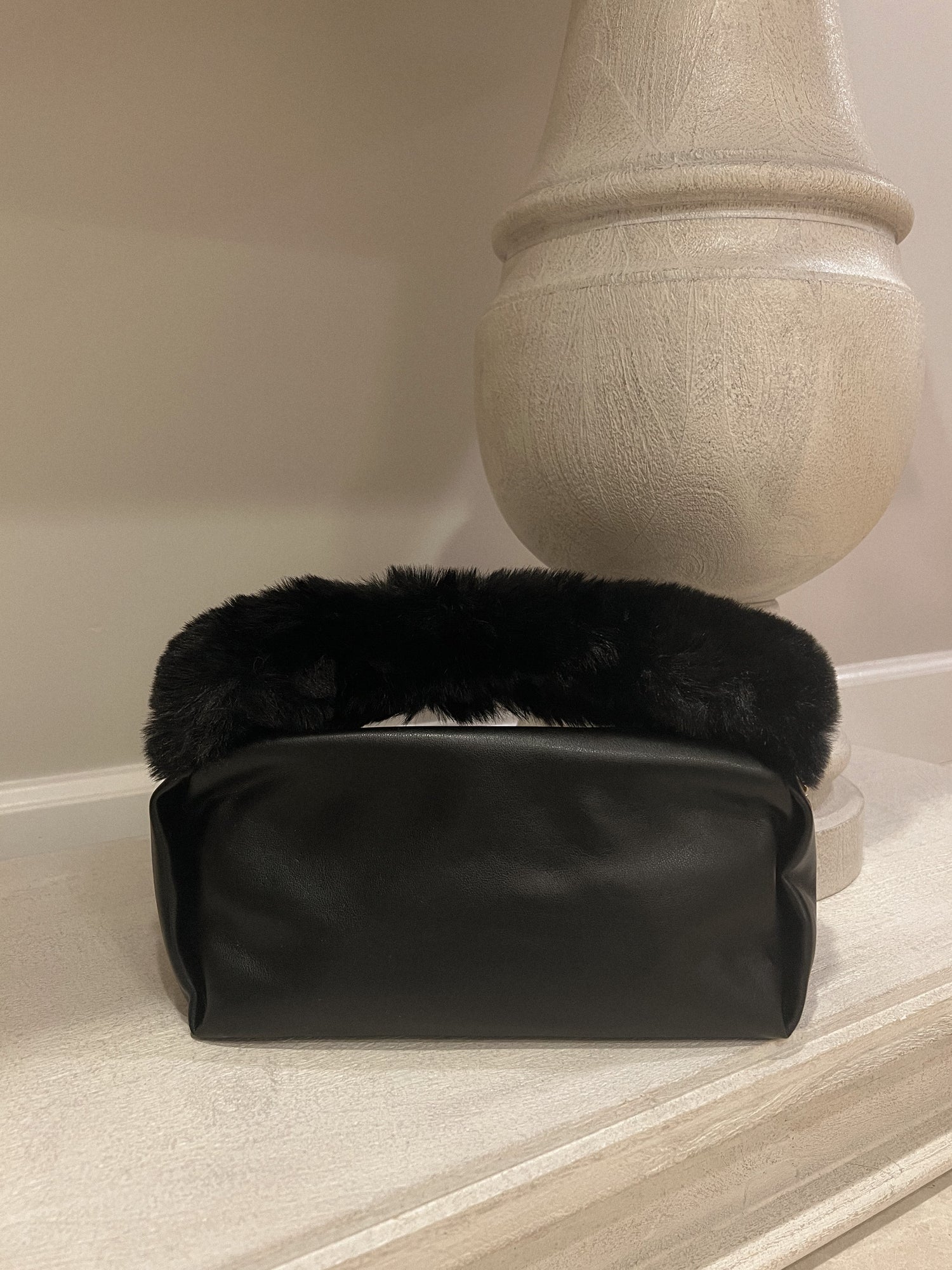 Naomi Fur Purse