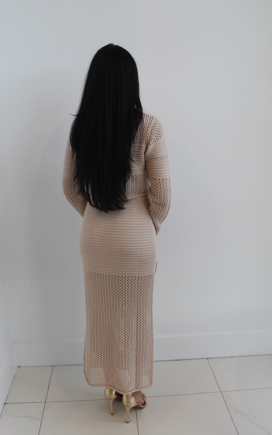 Ry Crotchet Midi Skirt