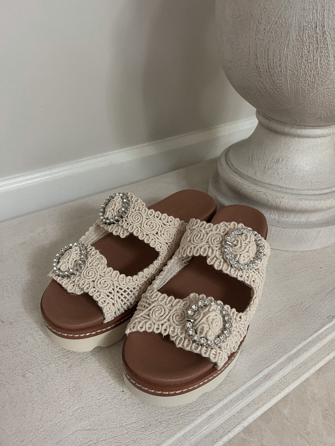 Gia Crotchet Sandal