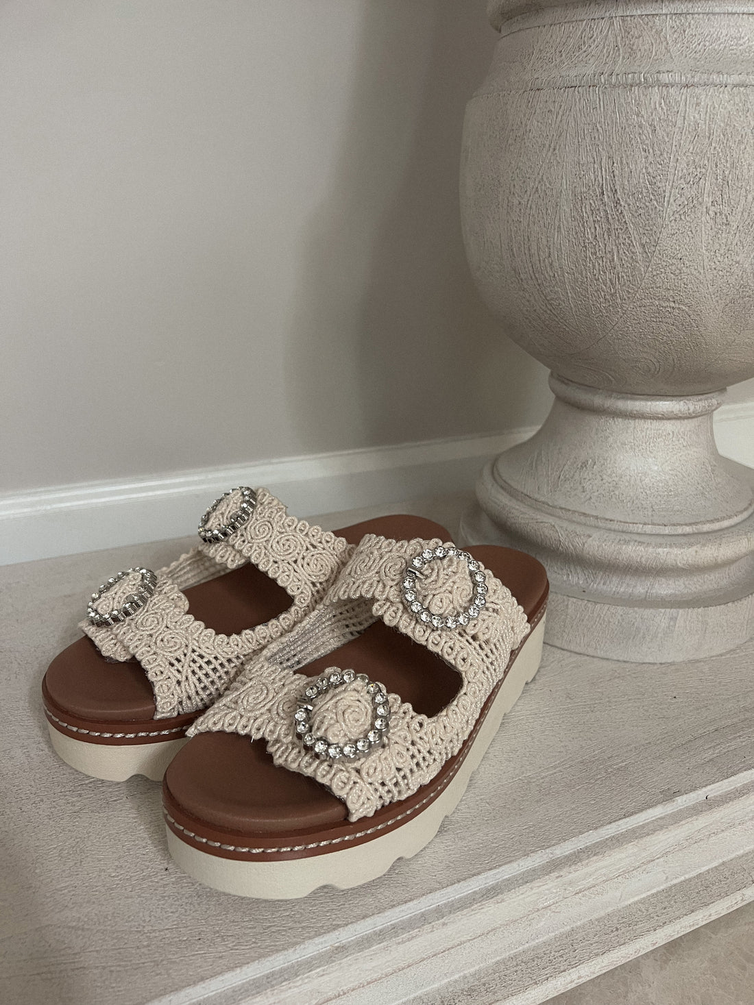 Gia Crotchet Sandal