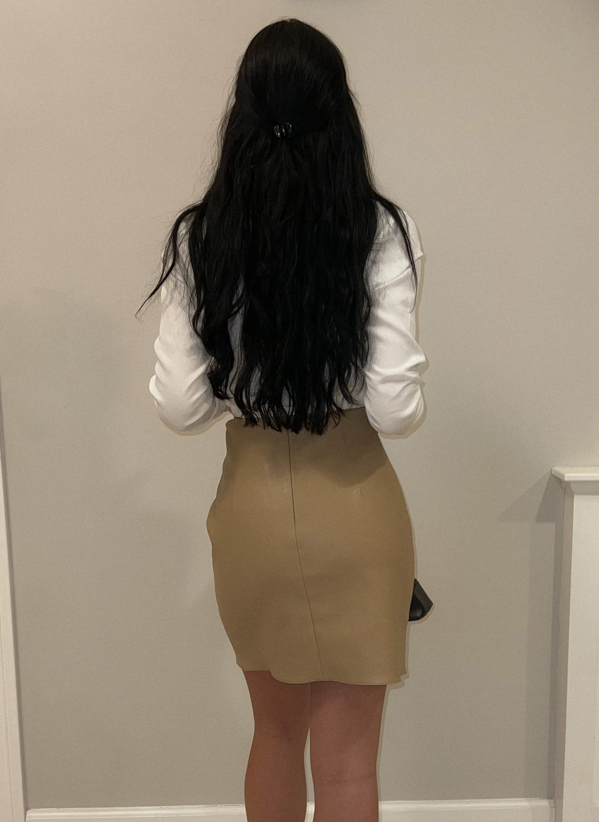 Sierra Leather Skirt