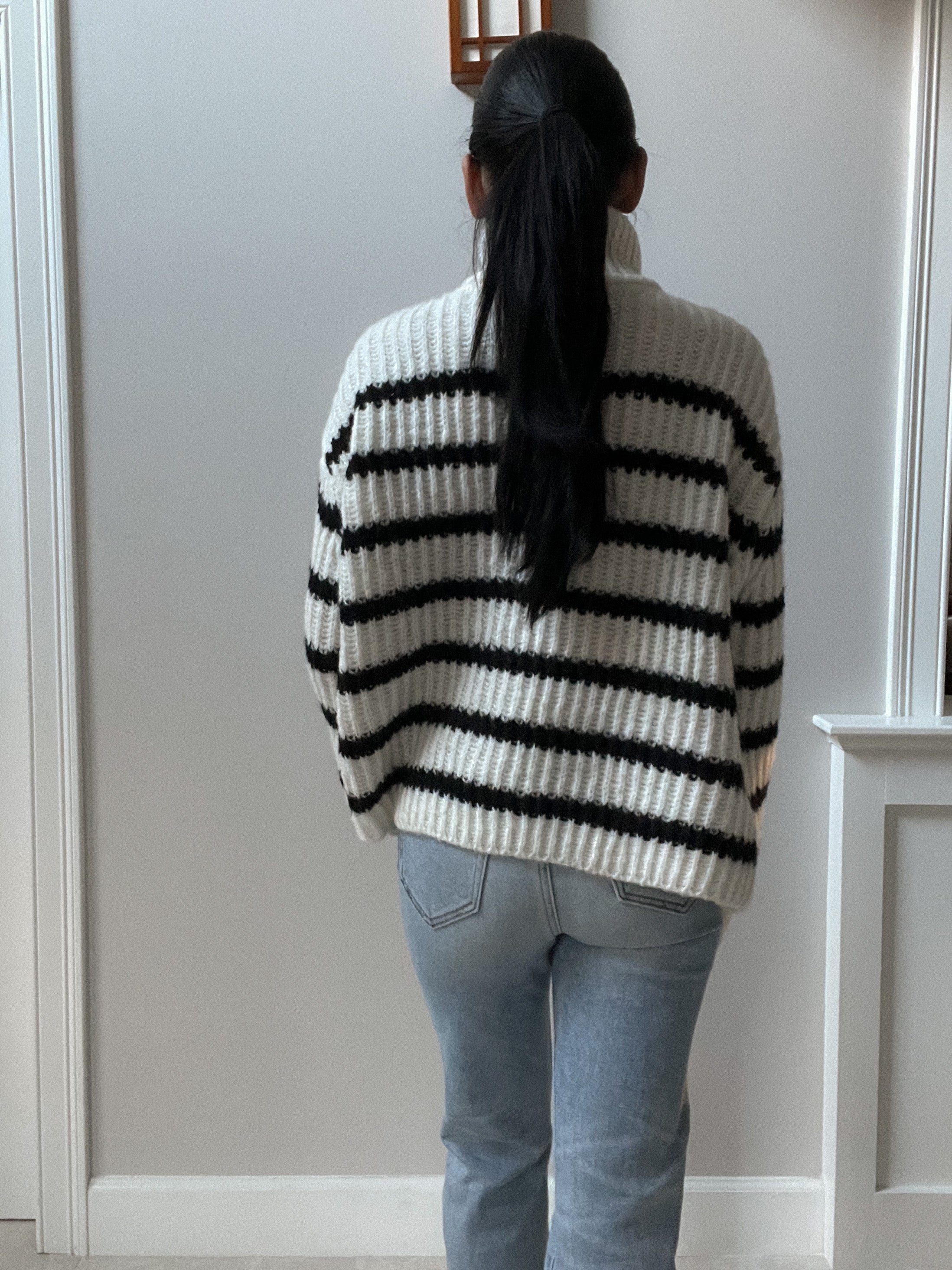 Kaylie Striped Sweater
