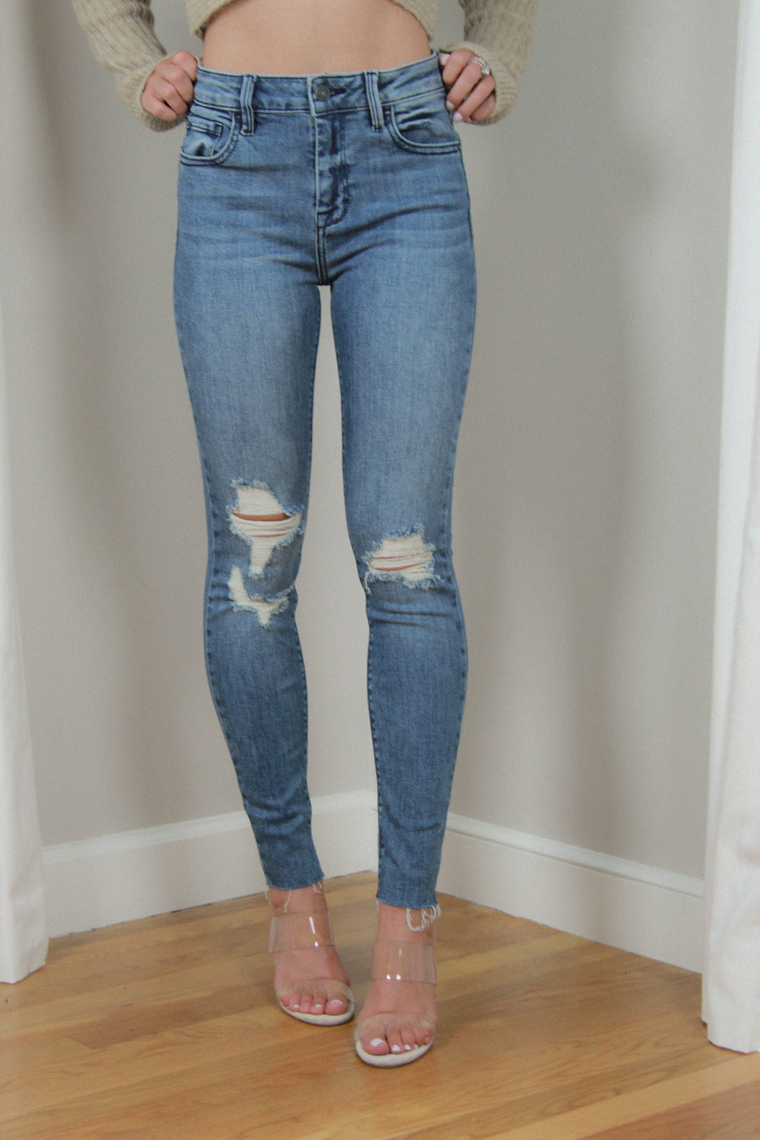 Renee Ripped Skinny Jean