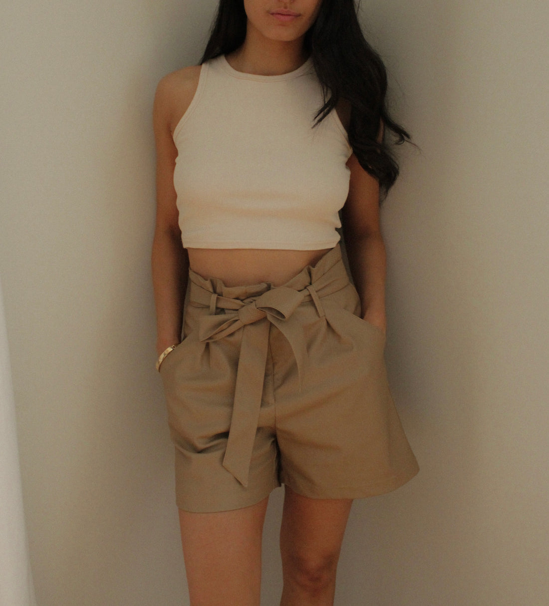 Classic Ribbed Cropped Tank