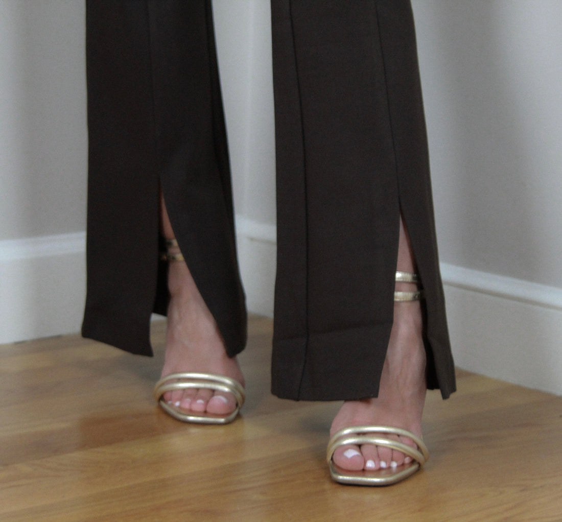 Kate Front Slit Trouser