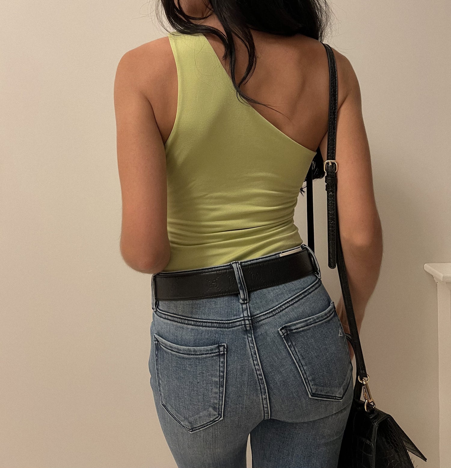 Ava One Shoulder Reversible Bodysuit