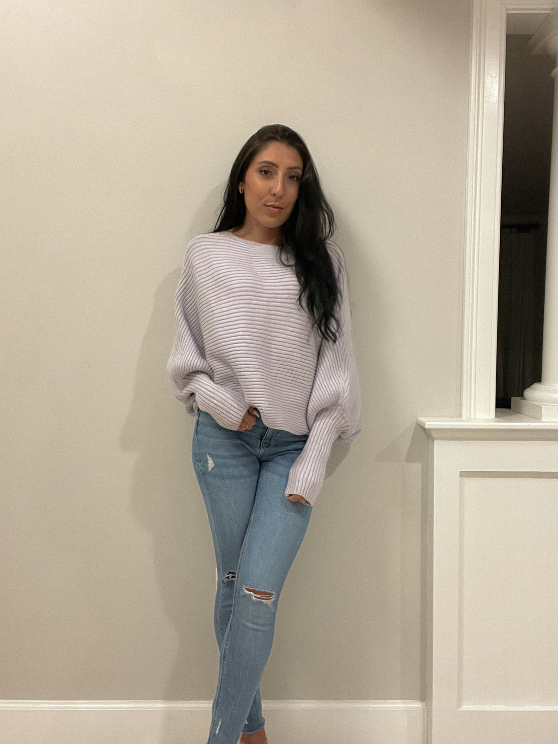 Tiffany Bateau Sweater