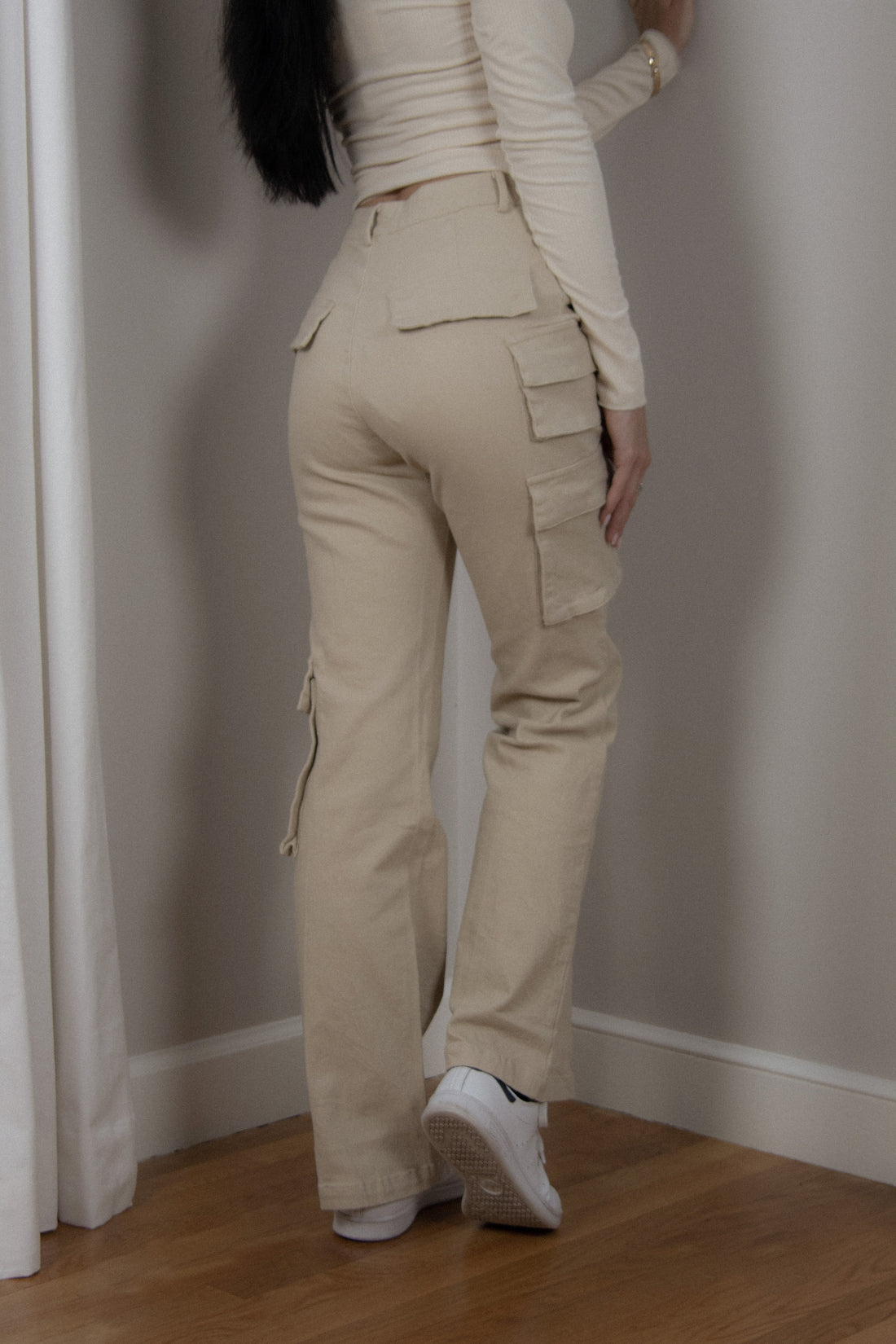 Emma Wide Leg Cargo Pants