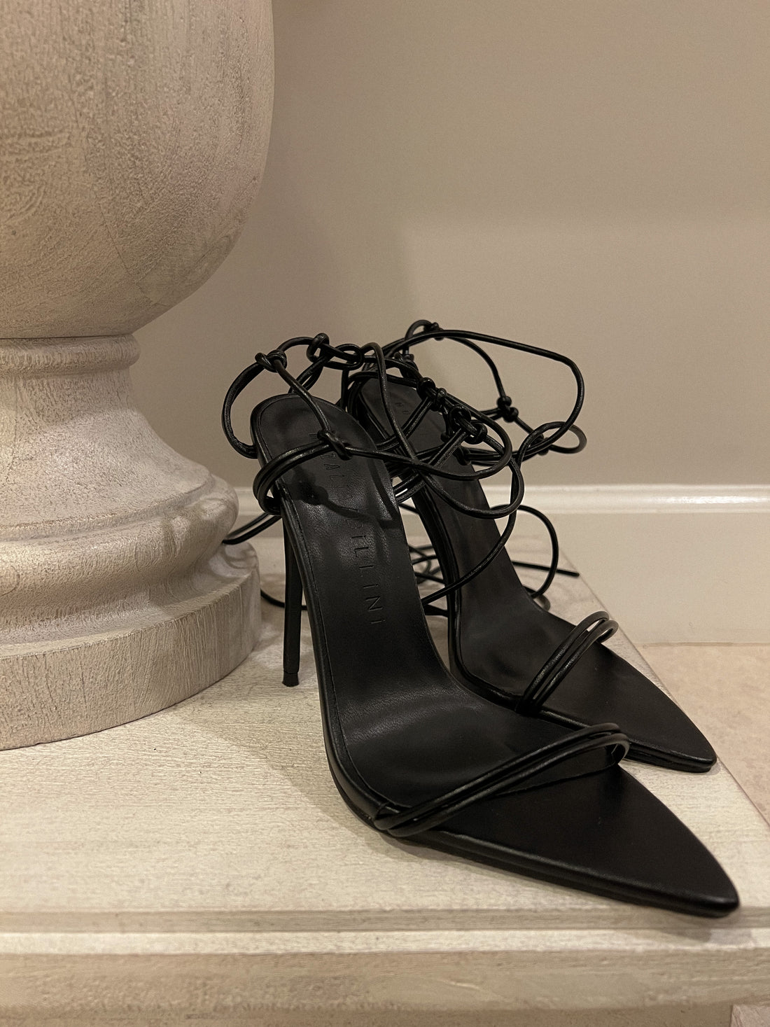 Gisele Lace Up Heel